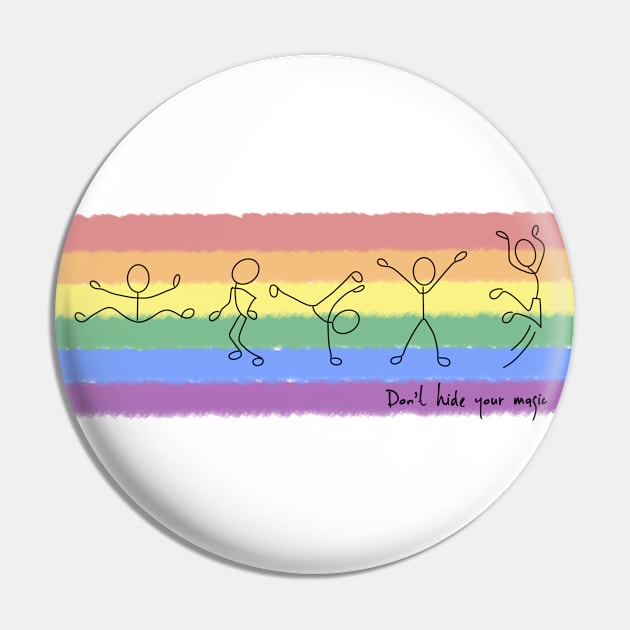 Dont hide your magic Pin by pepques