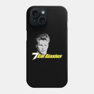 Kimi Raikkonen 7 Face Phone Case