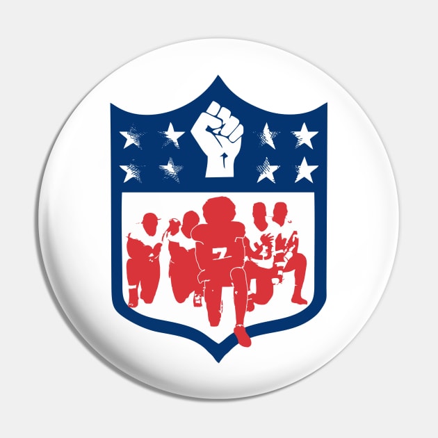 Protest Crest Pin by philosophetee