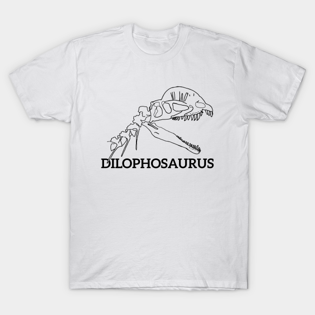 Discover Dinosaur Jurassic Fossil Skull Dilophosaurus - Gift - T-Shirt