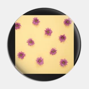 Pink Daisy Flower Lot Pin