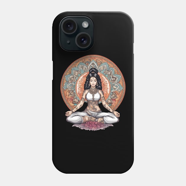 Yin Yoga Phone Case by animegirlnft