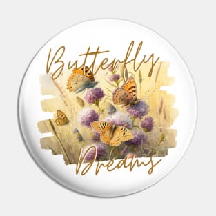 Vibrant Butterfly Dreams Pin