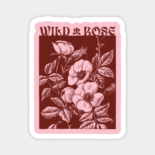 Wild Rose Magnet