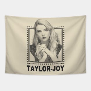 Anya Taylor Joy Vintage Retro Black Style Tapestry