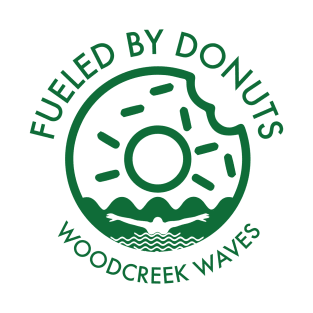 Fueled by Donuts (butterfly, green) T-Shirt