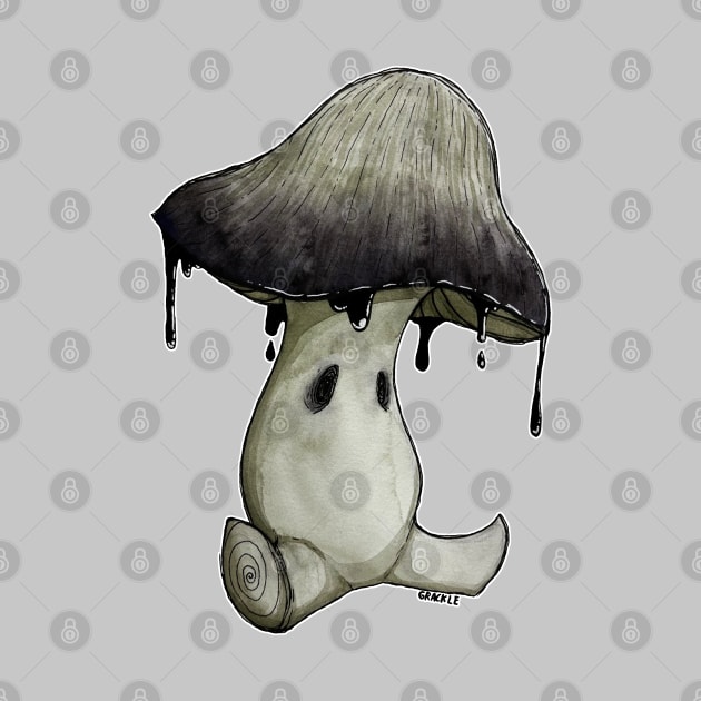 Gloomy Mushroom by Jan Grackle