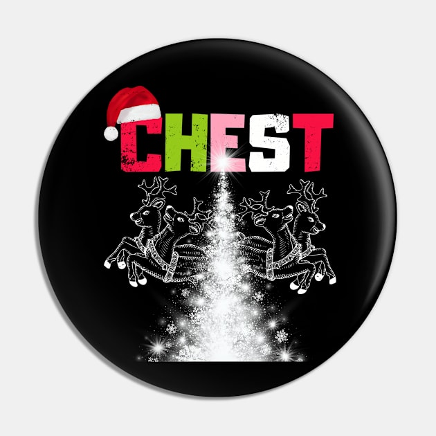 Chest Nuts Christmas Shirt Funny Matching Couple Chestnuts Pin by click2print