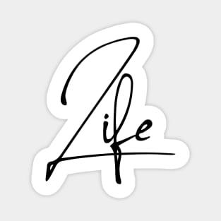 Life logo Magnet