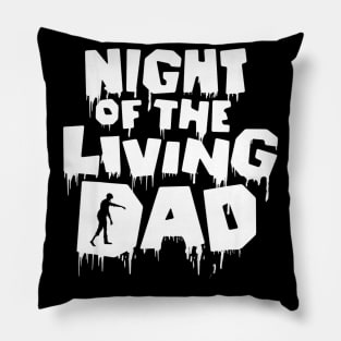 Funny Halloween Shirts for Dad Father Men Spooky Scary Pillow