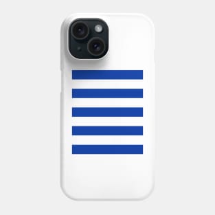 Rangers Retro 1907 Blue White Hooped Away Phone Case