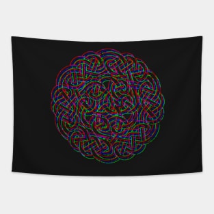 Celtic spiral knot Tapestry