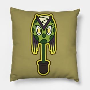 Sentient Female Fly Trap Plant Pillow