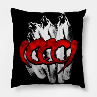 Silver Fangs Pillow