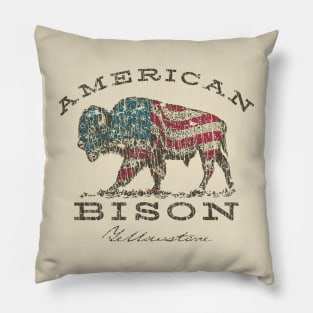 American Bison 1872 Pillow