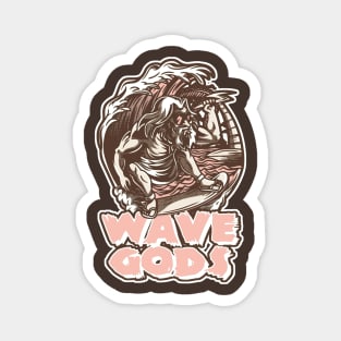 Wave Gods Mocha Neapolitan Magnet