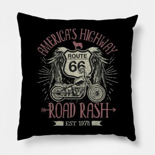 Road Rash Pillow