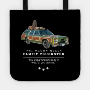 1983 Wagon Queen FAMILY TRUCKSTER - vintage logo Tote