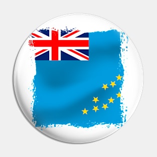 Tuvalu artwork Pin