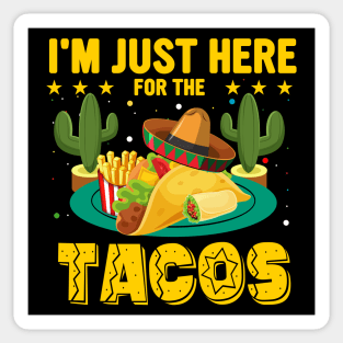 I'm Going to Taco Chance: Funny Taco Food Puns' Sticker