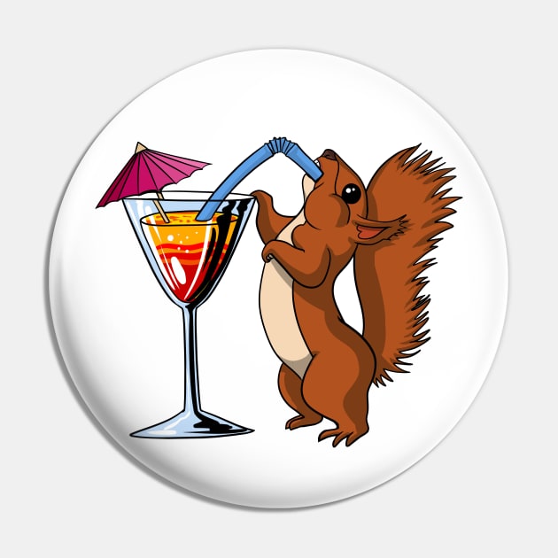 Squirrel Party Pin by underheaven