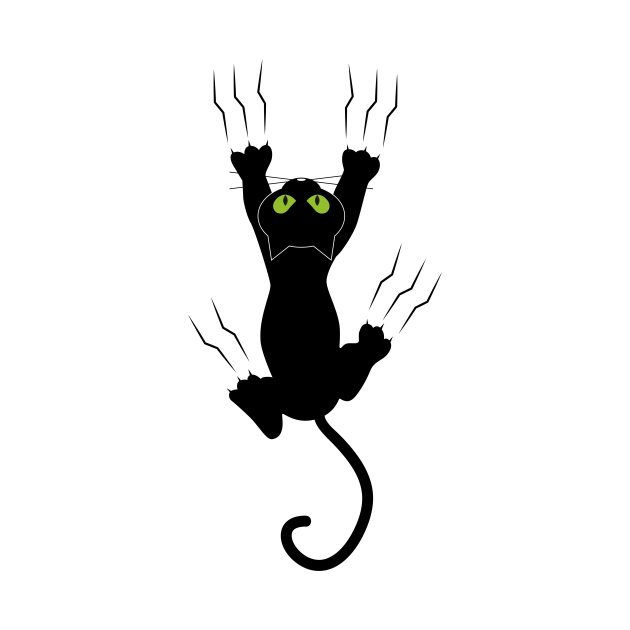 Cat Grabbing Cats TShirt TeePublic