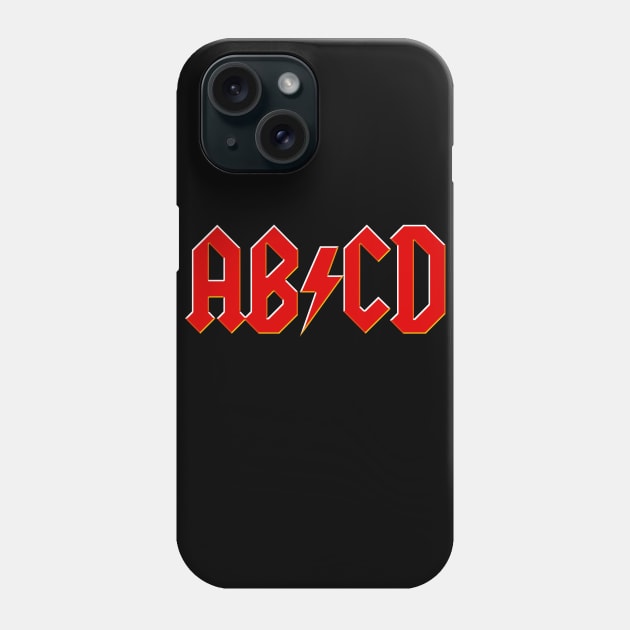 AB-CD Phone Case by Skullpy