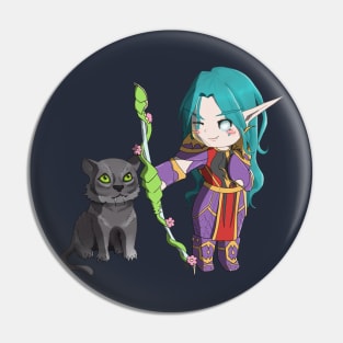 Chibi Hunter Pin