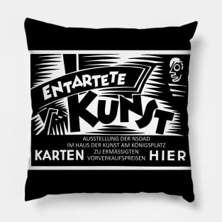 Kunst Degenerate Art Show Pillow