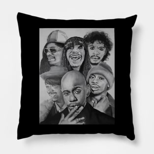 Dave Chappelle Many Face Edition Pillow