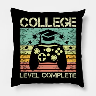 College Level Complete Video Game Gamer Pillow