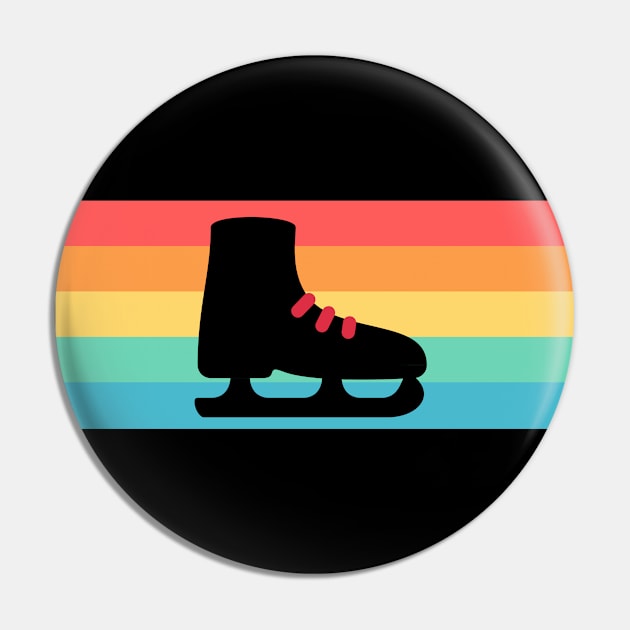 LGBT Ice Skate Pin by FunnyStylesShop