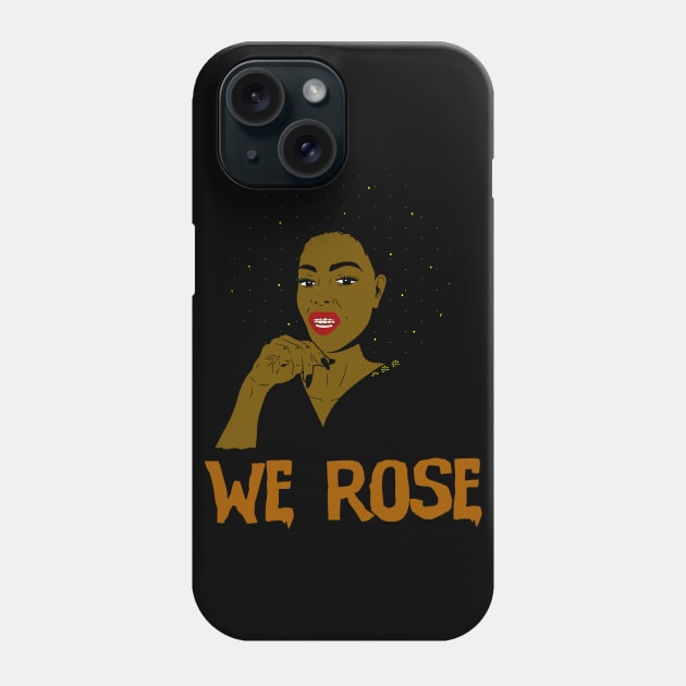 We Rose Phone Case by BadDesignCo