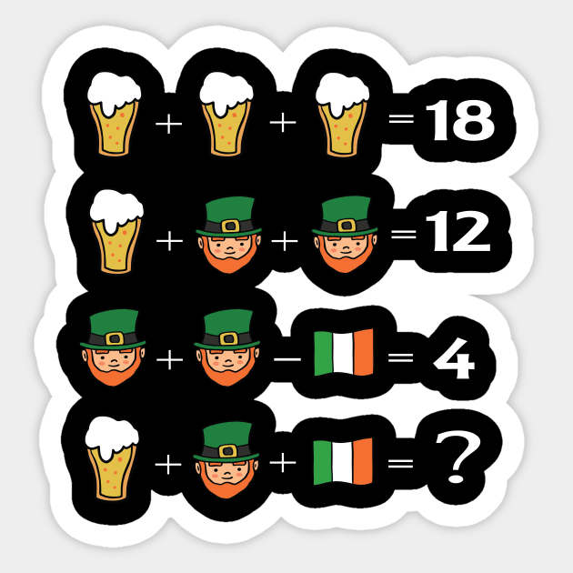 Order of Operations Quiz Funny Math Teacher St Patrick day - Order Of Operations Quiz Math Teacher - Sticker | TeePublic Order of Operations Quiz Funny Math Teacher St Patrick day - Order Of Operations Quiz Math Teacher - Sticker | TeePublic