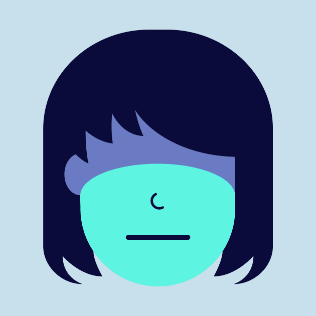 Deltarune Kris flat design by Herman12354