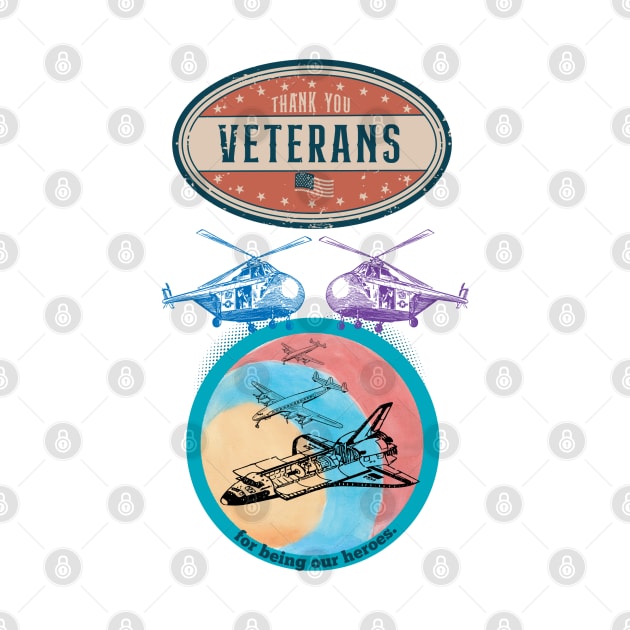 Thank you Veterans by Persius Vagg