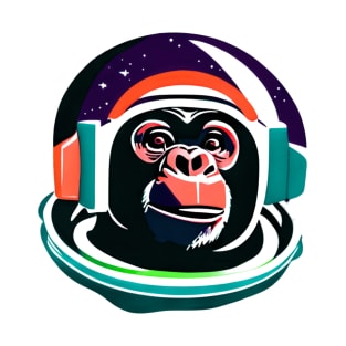 Chimpanzee Astronaut 14 T-Shirt