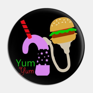 Cochlear Implant - Yum Yum Design Pin