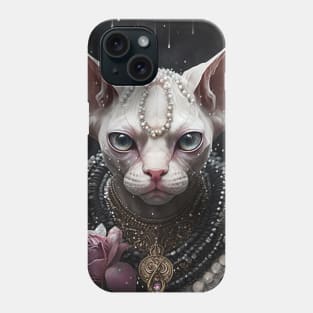 White Spynx Alien Phone Case