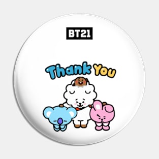 bt21 bts exclusive design 31 Pin