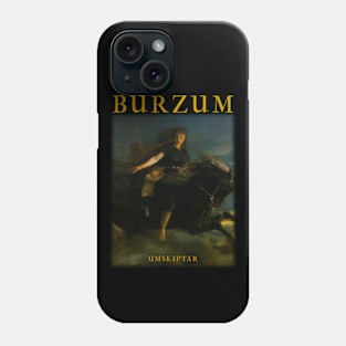 Burzum Umskiptar | Black Metal Phone Case