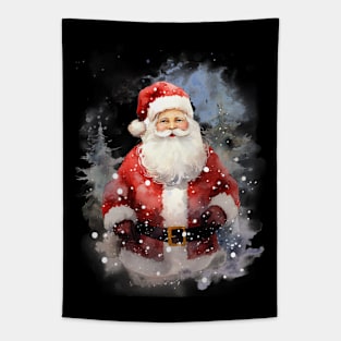 Vintage Santa Claus Tapestry