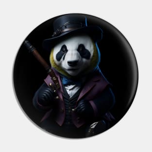 Panda bear Security Guard Pin