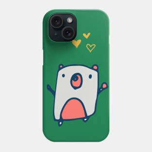 Cute Valentines Bear Phone Case