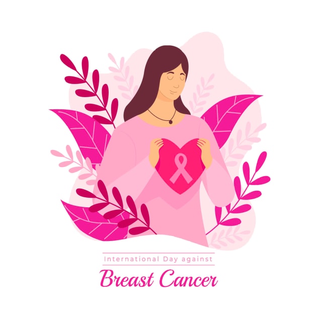 In October We Wear Pink Breast Cancer Awareness Survivor by Goods-by-Jojo