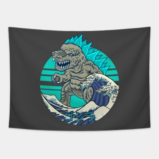 godzilla cute Tapestry