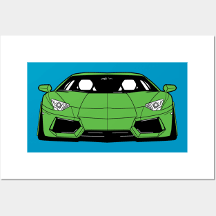 Lamborghini Aventador Roadster Poster by Sportscars OfBelgium