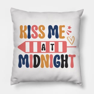 Kiss Me At Midnight Pillow