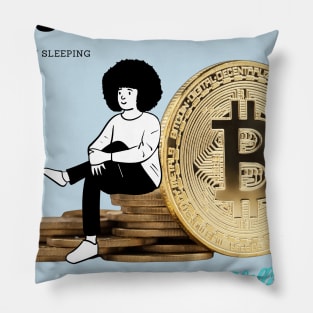 Bitcoin Investor Pillow