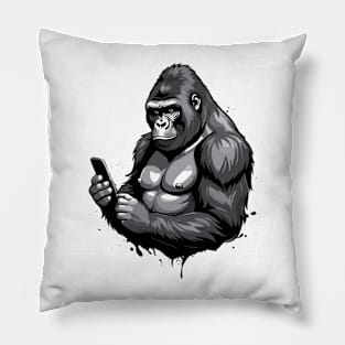 Funny Gorilla Pillow